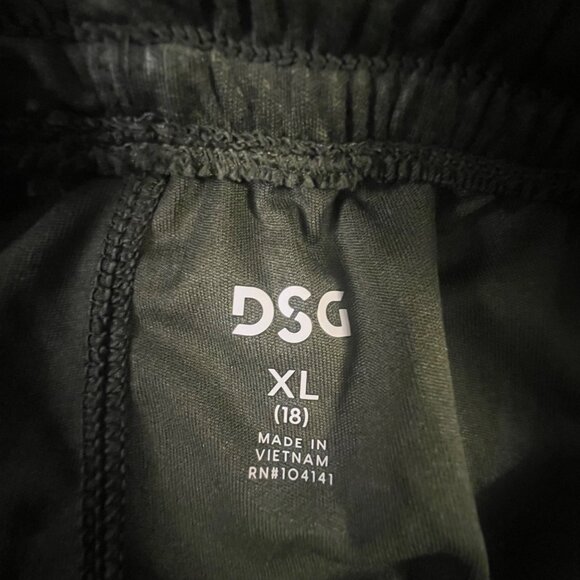 DSG Boys Knit Train Shorts XL, Olive Green - Picture 6 of 9